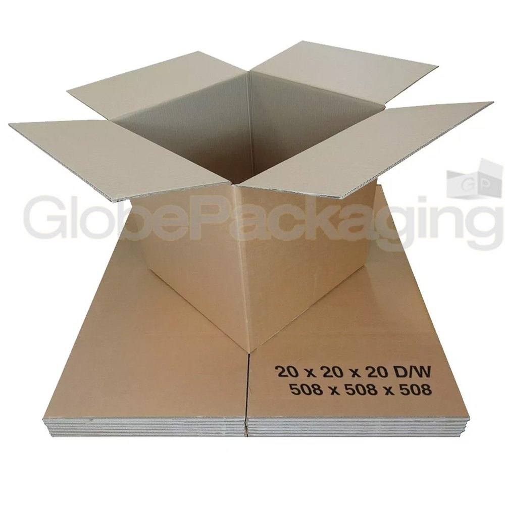 20 X-LARGE CARDBOARD REMOVAL STORAGE BOXES 20x20x20