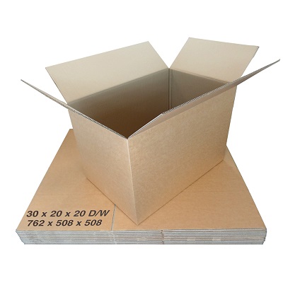 10X EXTRA LARGE 30x20x20 Cardboard Boxes Strong Double Wall Removal Moving  Boxes £34.62 - PicClick UK