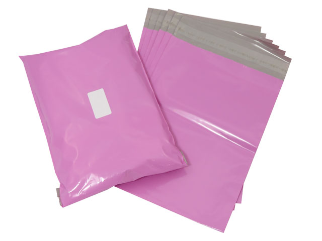 coloured mailing bags